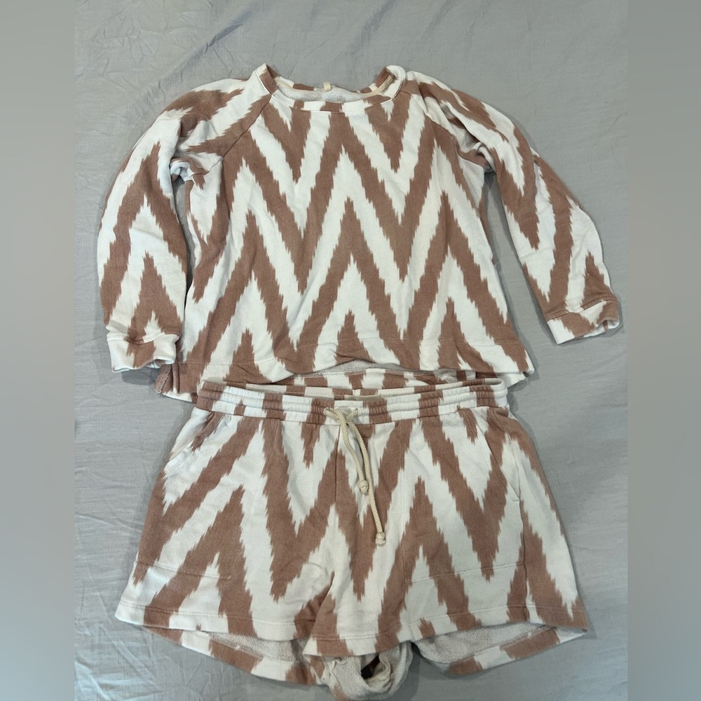 Summer Terry LOFT Lou & Grey IKAT set